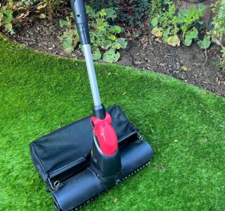 Artificial Grass Brush & Collect | Lawn Broom Sweeper |