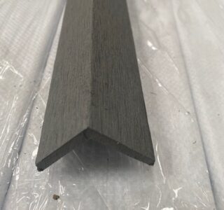 Forever Dec Windsor Grey Composite  “L” Shape Corner Edging. £4.67 per metre. 40 mm x 40mm x 3.60 metres lengths.